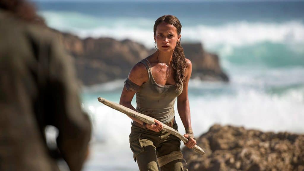 Alicia Vikander è stata la seconda attrice a interpretare Lara Croft in un film. 