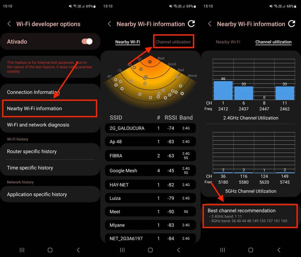 Wi-Fi su One UI 5 con Android 13 (Immagine: riproduzione/Digital Look)